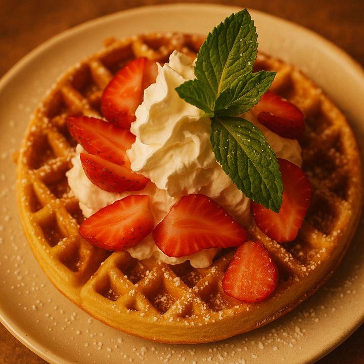 7-Inch Belgium Waffle