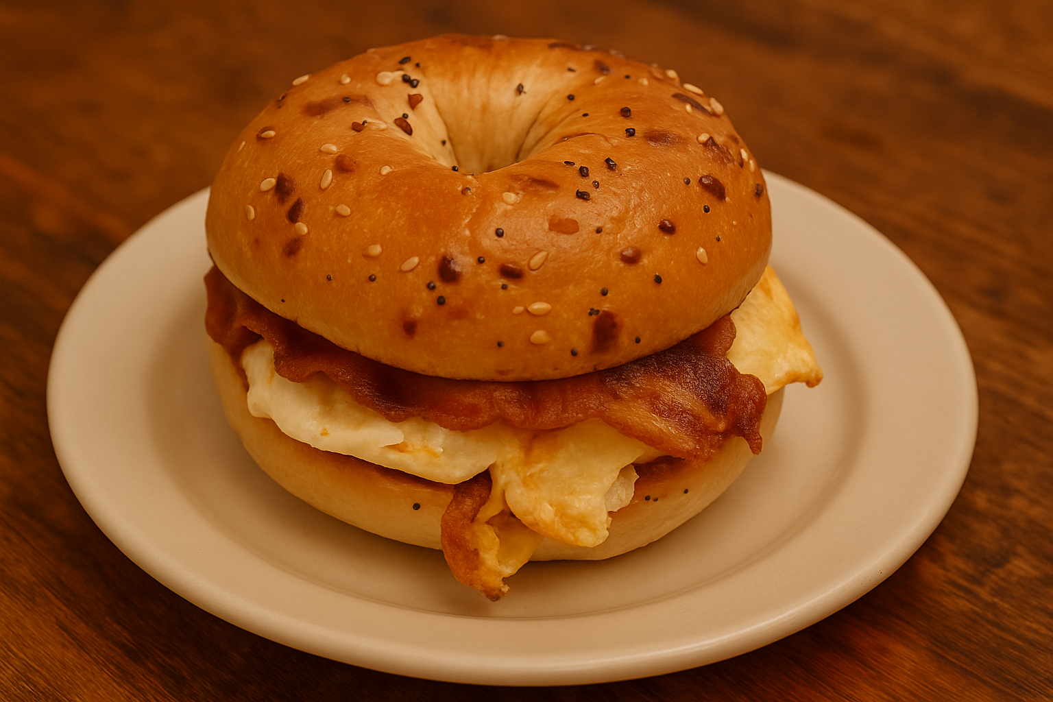2 Eggs with Meat